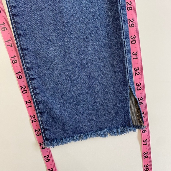 Madewell The Perfect Vintage Jean, Frayed/Raw Split Hem Style, 28 Waist, Blue - Picture 16 of 16